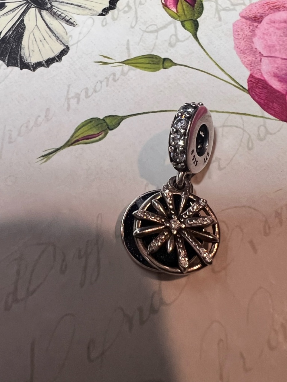 Authentic Pandora Dazzling Wishes Dangle # 797531CZ